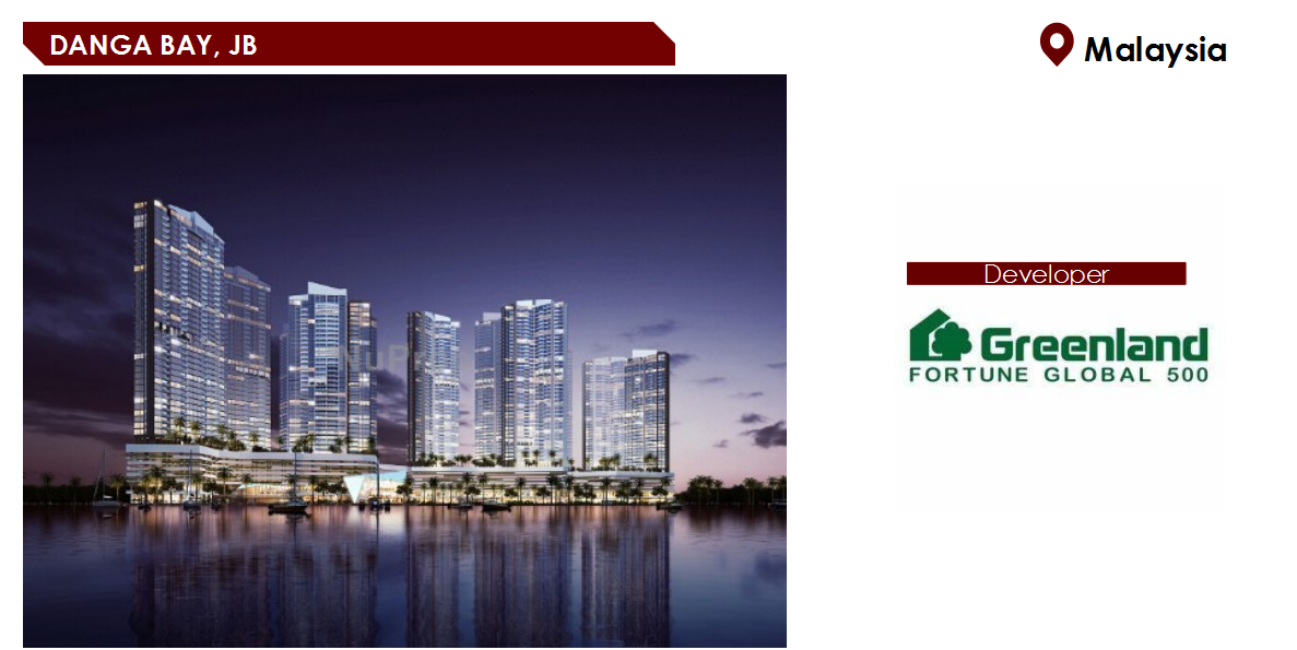 DPHOME projects in DANGA BAY , JB with greenland, Maylaysia