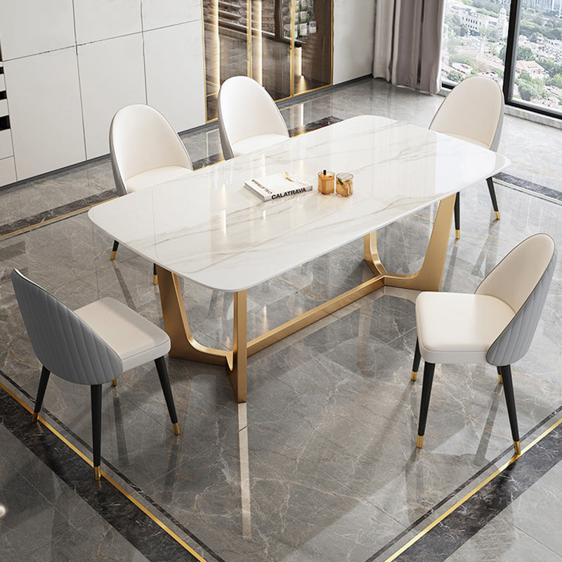 The Versatility of a Golden Base Dining Table