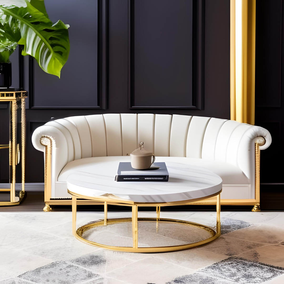 Why a Golden Base Coffee Table is a Timeless Investment Piece