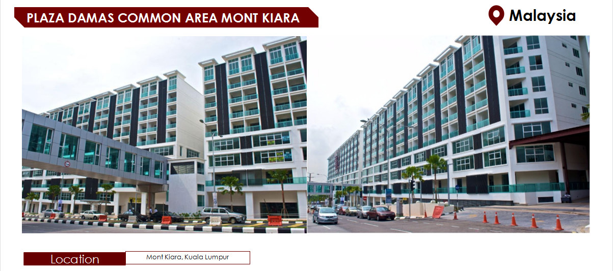 DPHOME projects in PLAZA DAMAS COMMON AREA MONT KIARA, locate at Mont Kiara, Kuala Lumpur