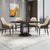 Turnable Dining Tabele with Pineapple chairs of  High Quality and Elegant Colors