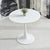 Minimalist Small Tulip Table with White Base